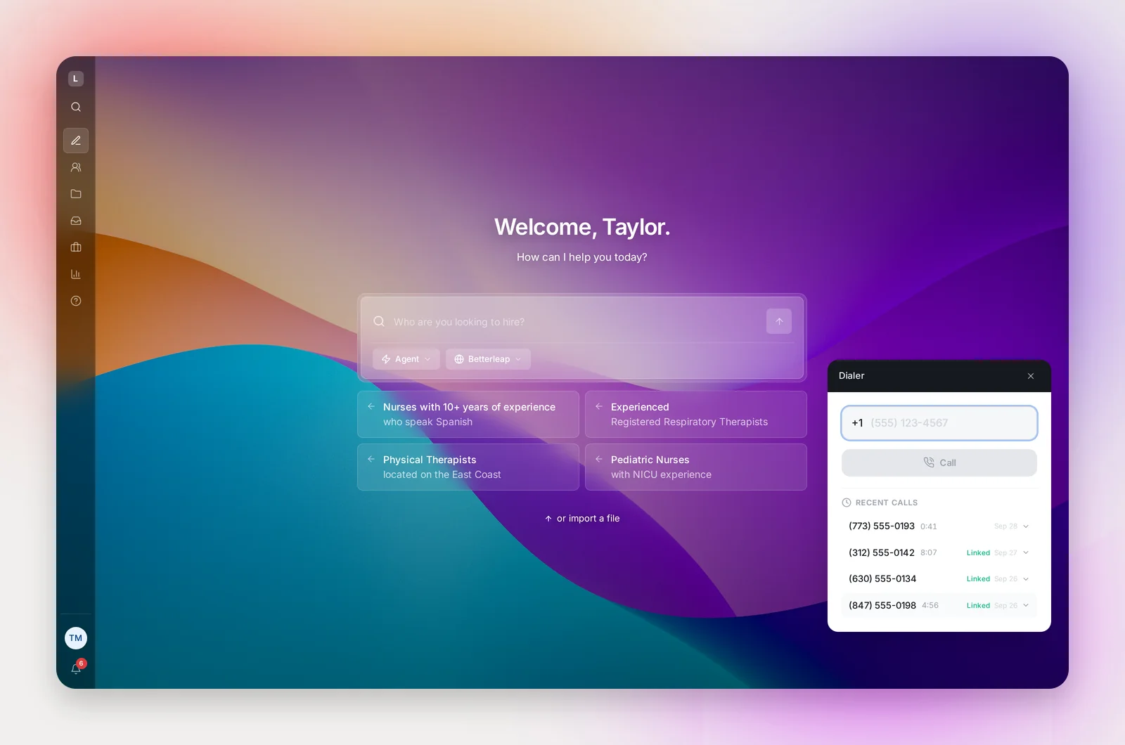 The dialer