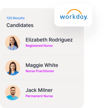 Candidates synced from Workday